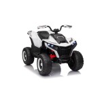Mamido Dětská elektrická čtyřkolka Fast Wheel 4x4 bílá