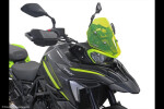Benelli Trk702 24-26, Trk702X 24-26 Adventure Sports plexi štít Powerbronze 385mm x 315mm - světle zelená