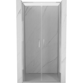 MEXEN - Exo sprchové dveře křídlové120, transparent, chrom 814-120-000-01-00