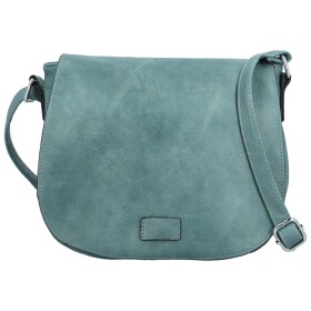 Trendy dámská crossbody s velkou klopou Rashida new, džínově modrá
