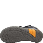 Dětské kotníkové celoroční tenisky Superfit barefit TRACE GTX Green/Orange 1-006042-8010 - 34