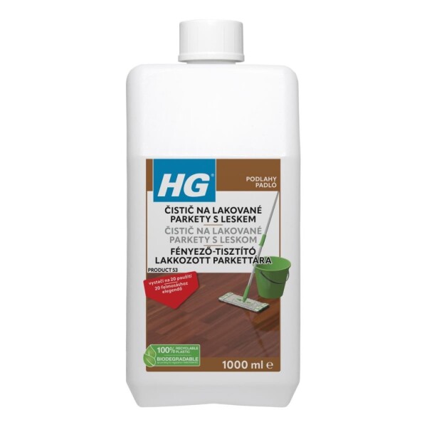 SIKO - HG čistič s leskem pro parketové podlahy HGCLPP HGCLPP