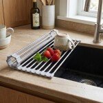 REA - Sada dřezových doplňků 3-dílná Grey KPL-09974