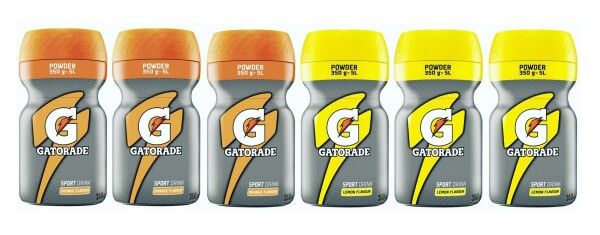 Gatorade Balíček SIX POWDER 6x 350g