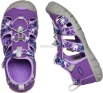 Dětské sandály Keen Seacamp II CNX YOUTH camo/tillandsia purple Velikost: