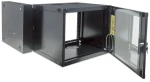 Intellinet Nástěnný rozvaděč 540x450 mm černý / Rozvaděč / 19" / 6U / výklopný rám / nosnost 30 kg (713740)