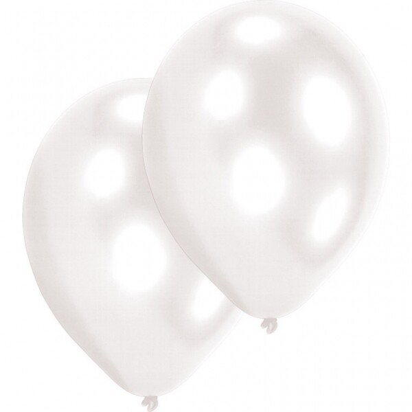 Balónky svítící bílé 5ks LED