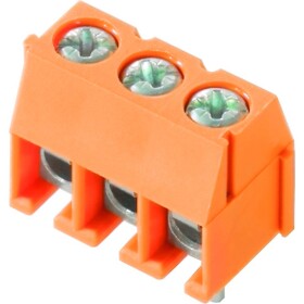 Weidmüller 1912340000 šroubová svorkovnice 1.5 mm² Pólů 4 oranžová 100 ks