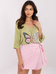 Jumper MI SW 7002.17 pistácie jedna velikost