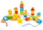 Hape Navlékací korále z geometrických tvarů
