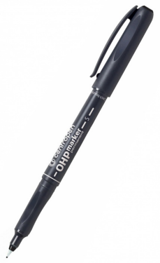 Popisovač Centropen OHP 2634 S permanentní - černý