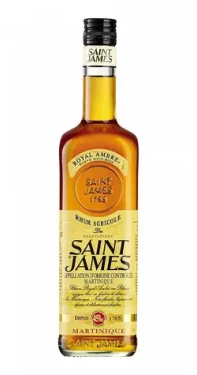 Saint James Royal Ambre / Rum stařený / zrání dub, ex-Bourbon / 40% / 1 l (3147699101032)