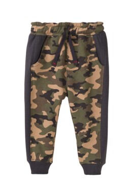 Tepláky chlapecké maskáčové, Minoti, King 4, khaki - 86/92 | 18-24m
