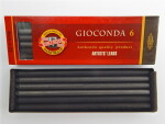 Uhel KOH-I-NOOR Gioconda barevné tuhy 4869/II, 5,6mm, 6ks