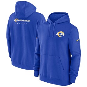 Nike Pánská mikina Los Angeles Rams NFL 2023 Sideline Club Hoodie Velikost: S