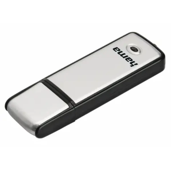 Hama flashdisk Fancy 128 GB stříbrná / USB 2.0 / 10 MB/s (213106)