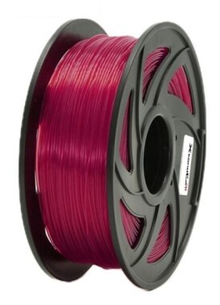 XtendLan PLA filament červená / struna pro 3D tiskárnu / PLA / 1.75mm / 1kg   (3DF-PLA1.75-TRB 1kg)