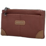 Stylová dámská koženková crossbody kabelka MaxFly Gimalli, coffee