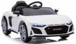 Mamido Dětské elektrické autíčko Audi R8 Lift bílé