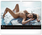 Nástěnný kalendář Summer Paradise 2025, 48 33 cm