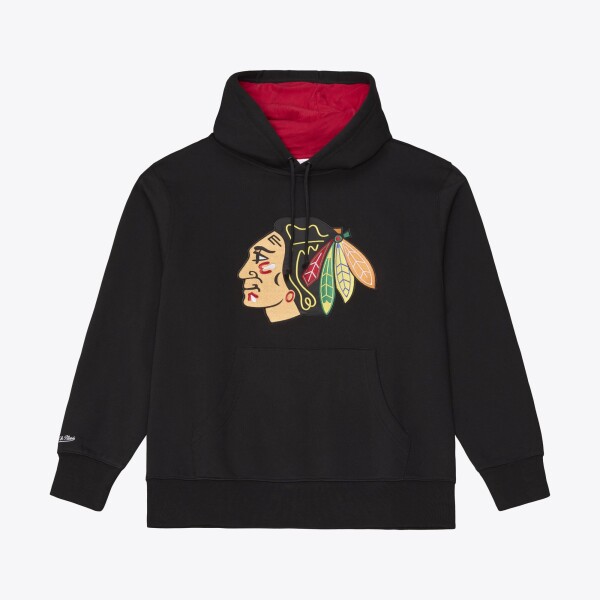 Mitchell & Ness Pánská mikina Chicago Blackhawks NHL Connor Bedard #98 Player Fleece Hoodie Velikost: L