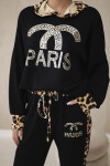 Set Paris Sweatshirt + Hose černý UNI