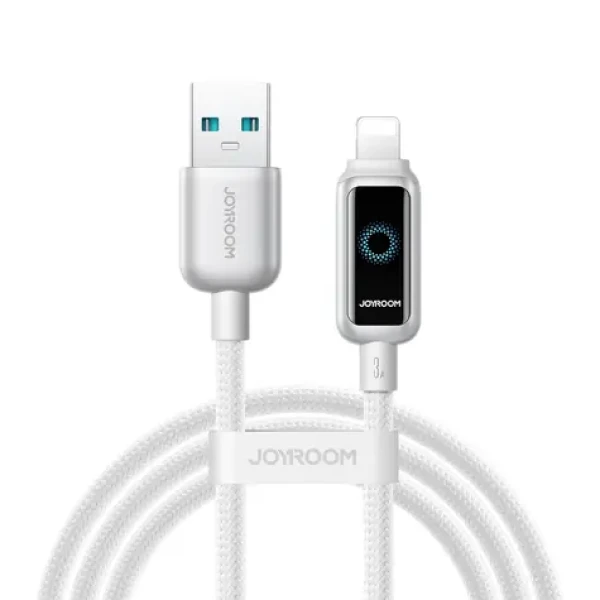 Joyroom S-A55 StarFlight Nabíjecí kabel USB-A (M) - Lightning (M) 3A 1.2m bílá (6956116771072)