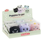 Miquelrius B2F - peněženka se zipem Puppies to go, mix motivů, 12 ks, displej, mix barev
