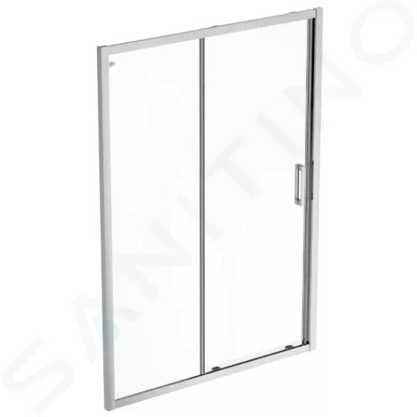 IDEAL STANDARD - Connect 2 Posuvné sprchové dveře, dvoudílné, 1300 mm, silver bright/čiré sklo K9279EO