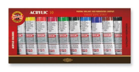 Koh-i-noor barvy akrylové 10 40 ml