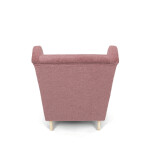 Křeslo ušák, růžová látka, AK-388 PINK2