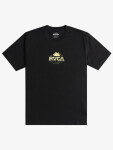 RVCA TYPE SET black pánské tričko krátkým rukávem