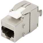 DIGITUS CAT 6A Keystone Jack, shielded, 500 MHz acc.ISO/IEC 60603-7-51,11801 AMD2:2010-04, tool free connec., set 24 pcs DN-93617-24