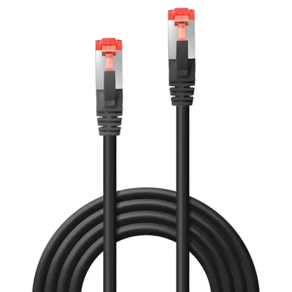 Lindy Patch kabel Cat6 S/FTP 30 m černá / Patch kabel / RJ-45 - RJ-45 / 250 MHz (47786)