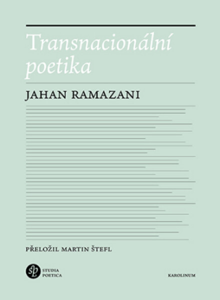 Transnacionální poetika - Jahan Ramazani - e-kniha