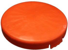 MIDAS opti-control Šachtový poklop PP s aretací 33,5 cm, oranžový