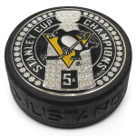 Mustang Puk Pittsburgh Penguins NHL Stanley Cup Dynasty Puck Design Trimflexx