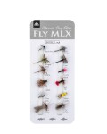 Mikado Sada suchých mušek Dry Flies Barbed 12ks,Mikado Sada suchých mušek Dry Flies Barbed 12ks