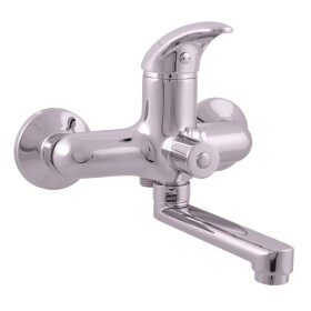 RAV Slezák - SÁZAVA - Vanová baterie, Chrom, 100 mm, SA551.0