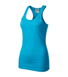 Racer tílko dámské tyrkysová 2XL