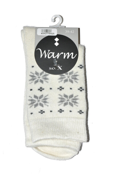 Dámské ponožky WiK 37754 Warm Quality 35-42 béžová 35-38