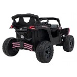 Mamido Elektrické autíčko Buggy Can-Am Maverick 24V 4x200W růžové