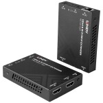 LINDY Cat.6 HDMI 4K60 & Type C HDBaseT UK Wall Plate KVM Extender HDMI™, USB-C®, USB 2.0 HDBaseT Extender (rozšíření) př