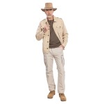 Bushman Pánská lehká bunda Declan, béžová XL