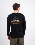 Tričko Montura Merino Mountain Maglia 90 BLACK