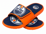 FOCO Pánské pantofle Edmonton Oilers NHL Colorblock Slipper Velikost: M = 42–43 EU
