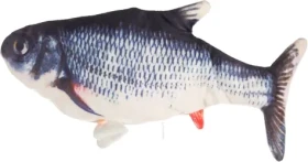 Flamingo Flounder Elektronická hračka pro kočky Ryba šedá 29cm (FLA-561226)