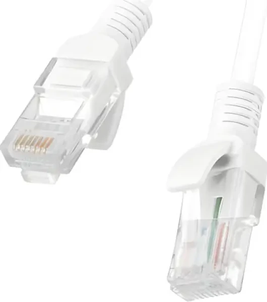 Lanberg CAT6 5m bílá / Patch kabel / RJ45 (PCU6-10CC-0500-W)
