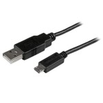 StarTech kabel MicroUSB na USB-A černá / 480 Mbps / 2m (USBAUB2MBK)