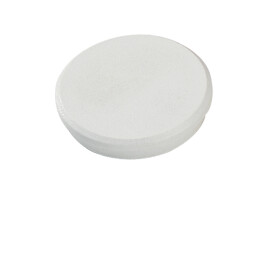Dahle magnet plánovací, Ø 32 mm, 8 N, 4 ks, bílé